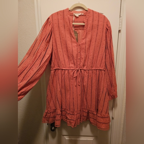 Anthropologie Eyelet Dress - Picture 4 of 8